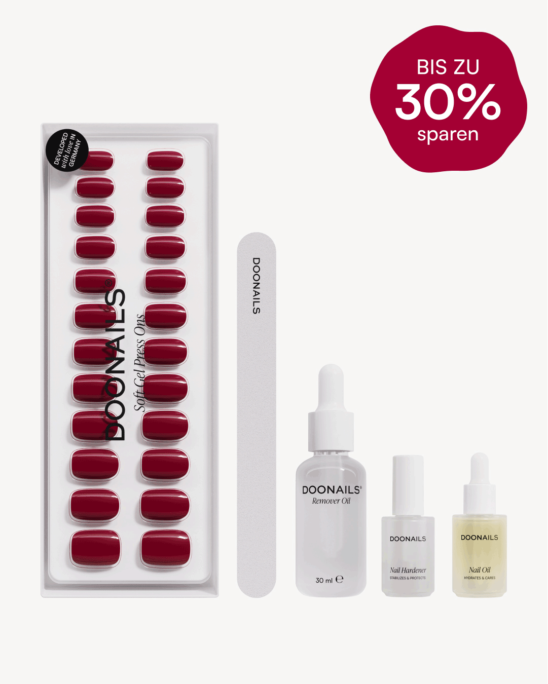 Nagelstudio Aussteiger Set - Soft Gel Press Ons