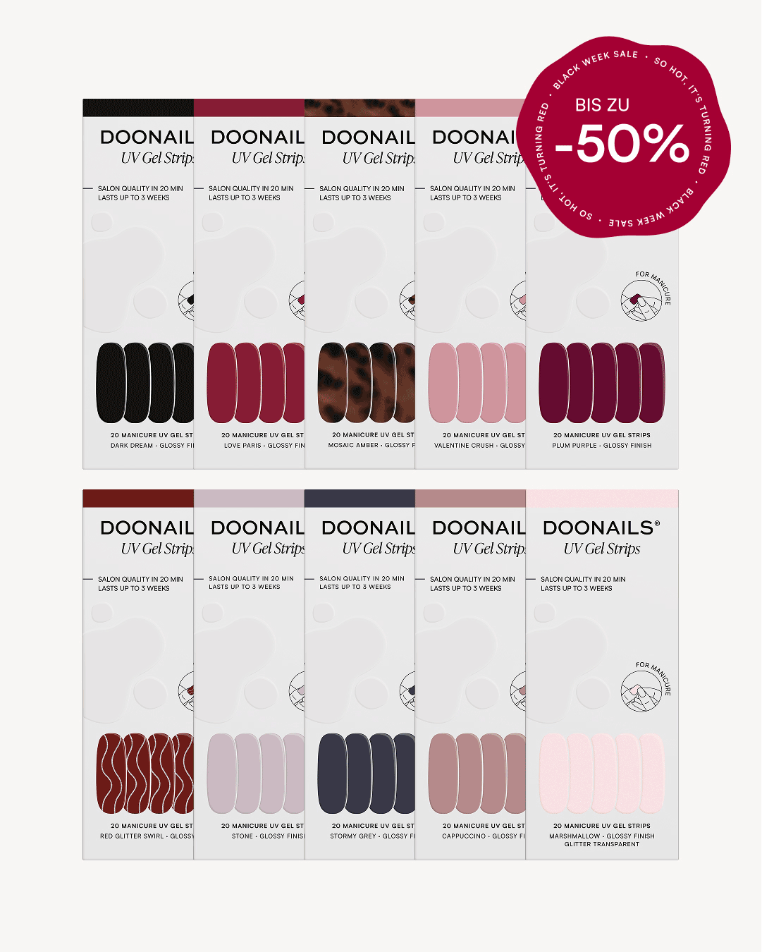 Farben Spar-Bundle - Gel Strips