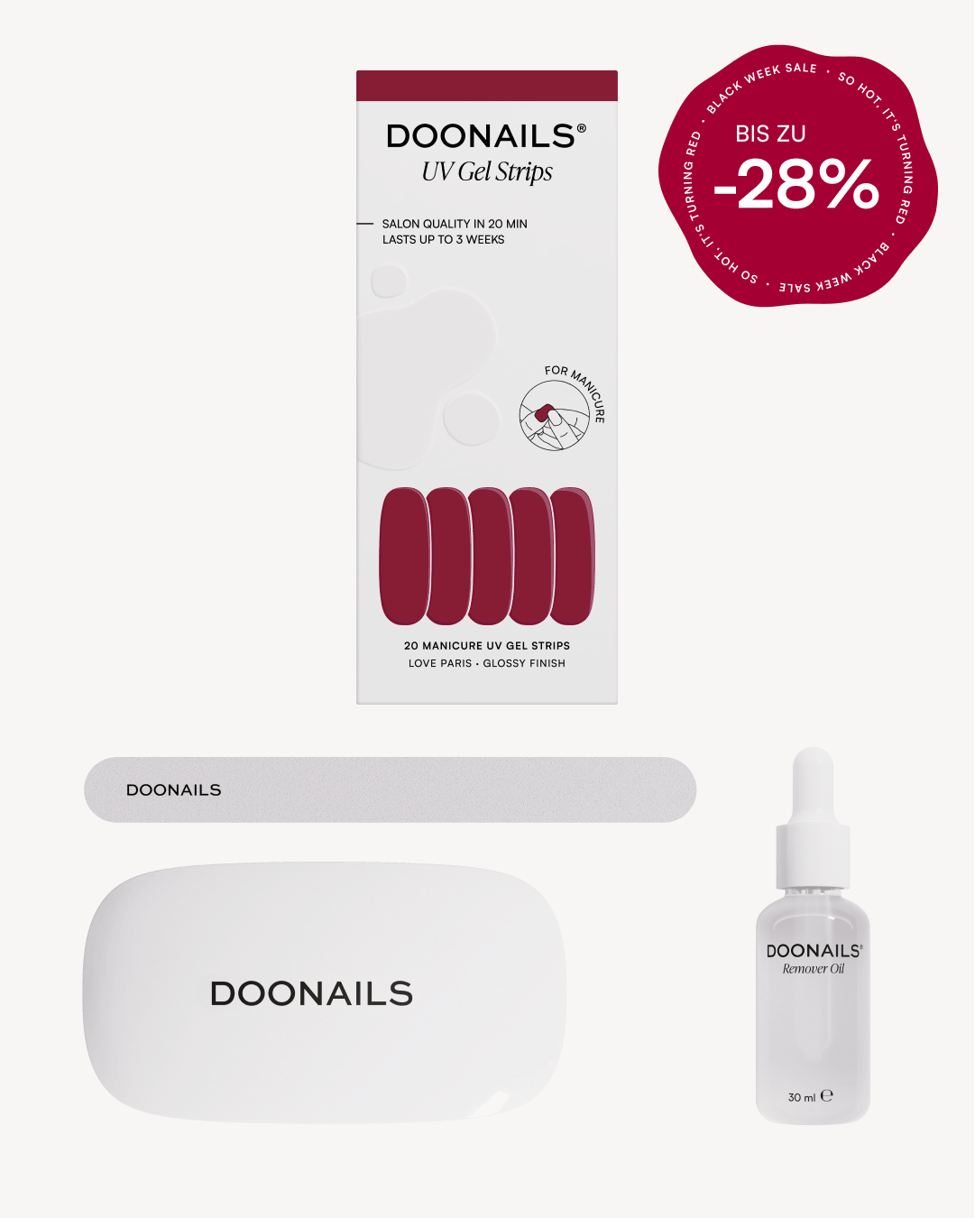 Black Week Starter Set - Gel Strips