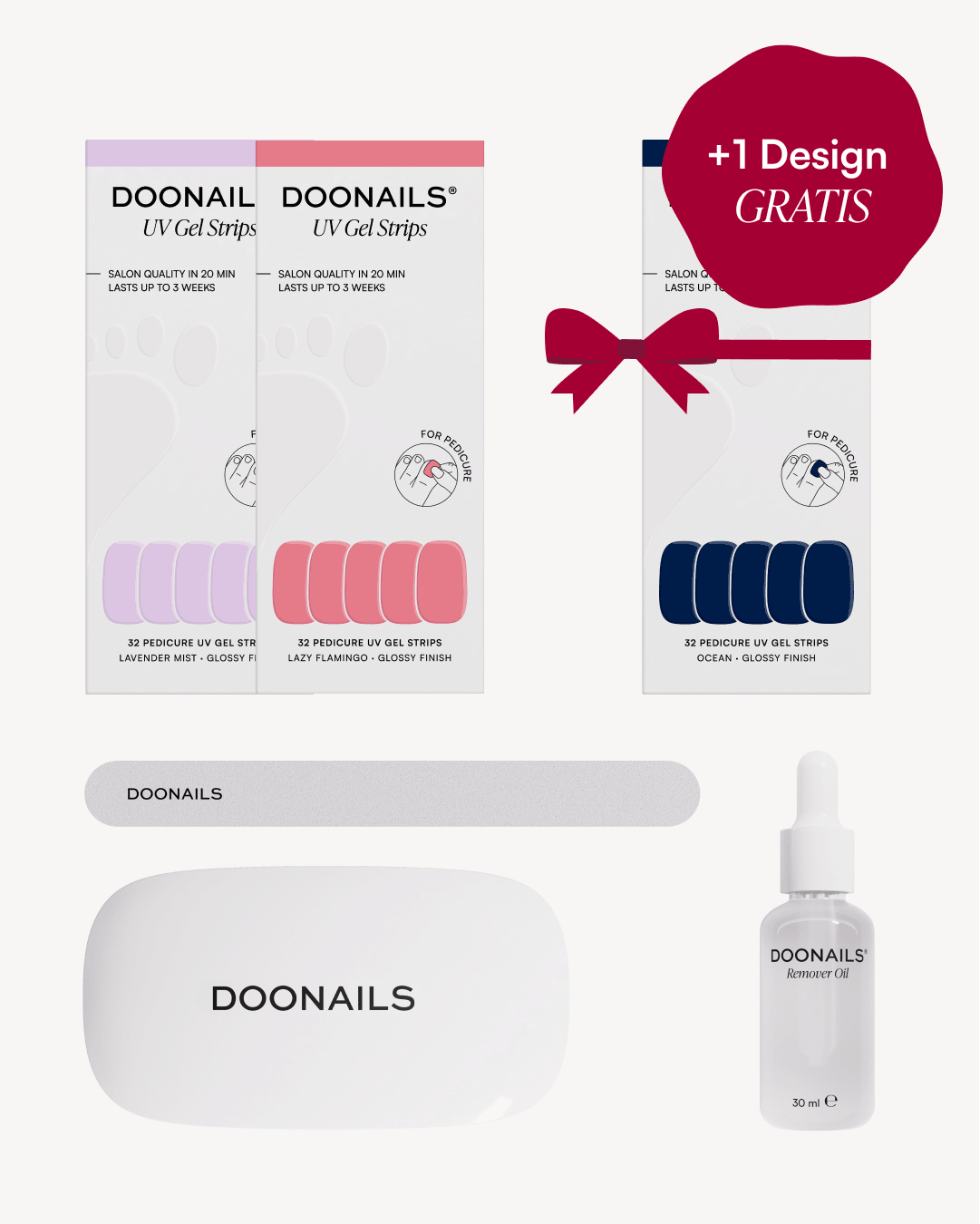 Black Week Starter Set - Pediküre Gel Strips