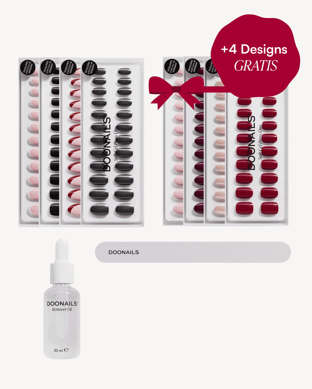 Black Week Starter Set - Soft Gel Press Ons