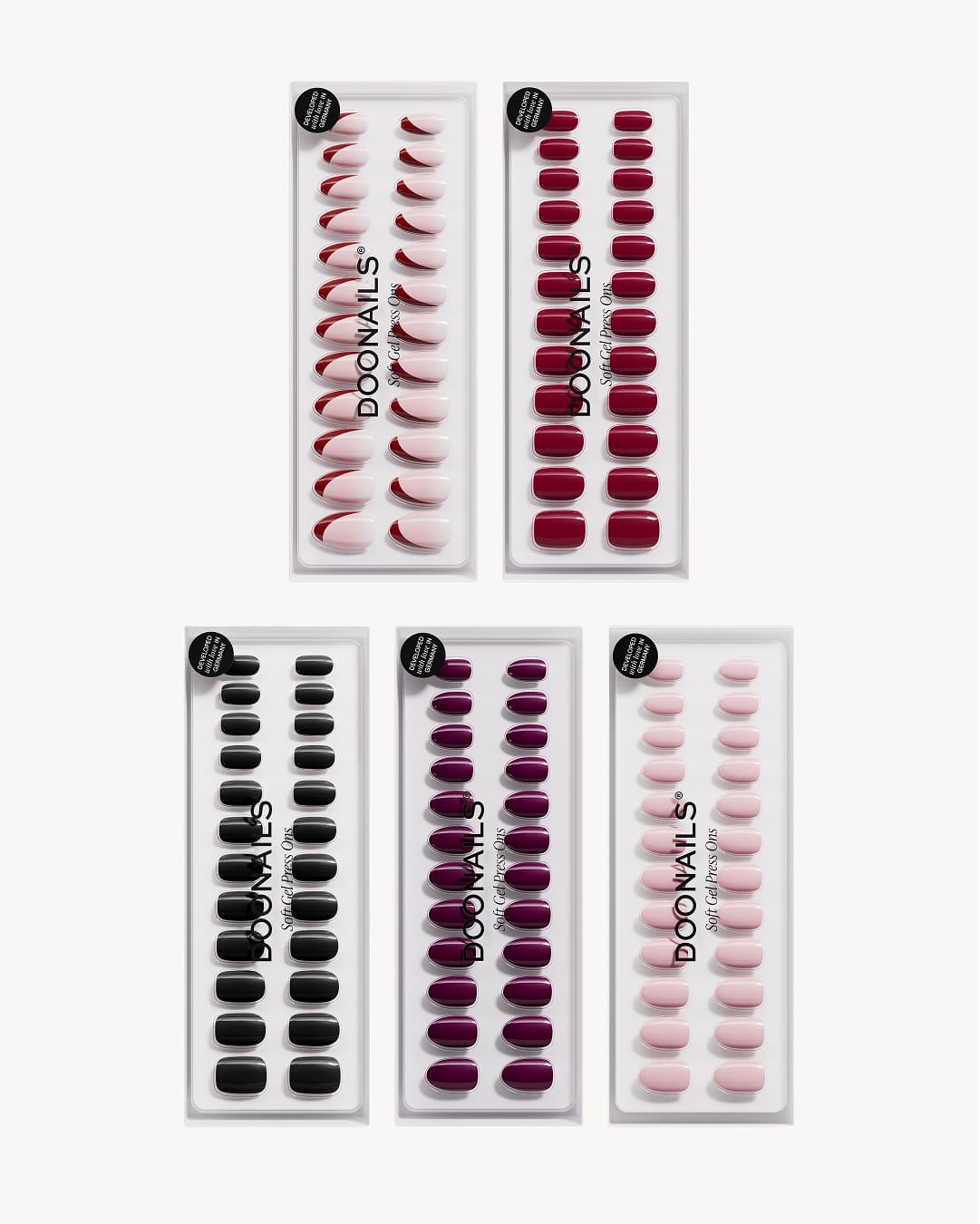 Farben Spar-Bundle - Soft Gel Press Ons