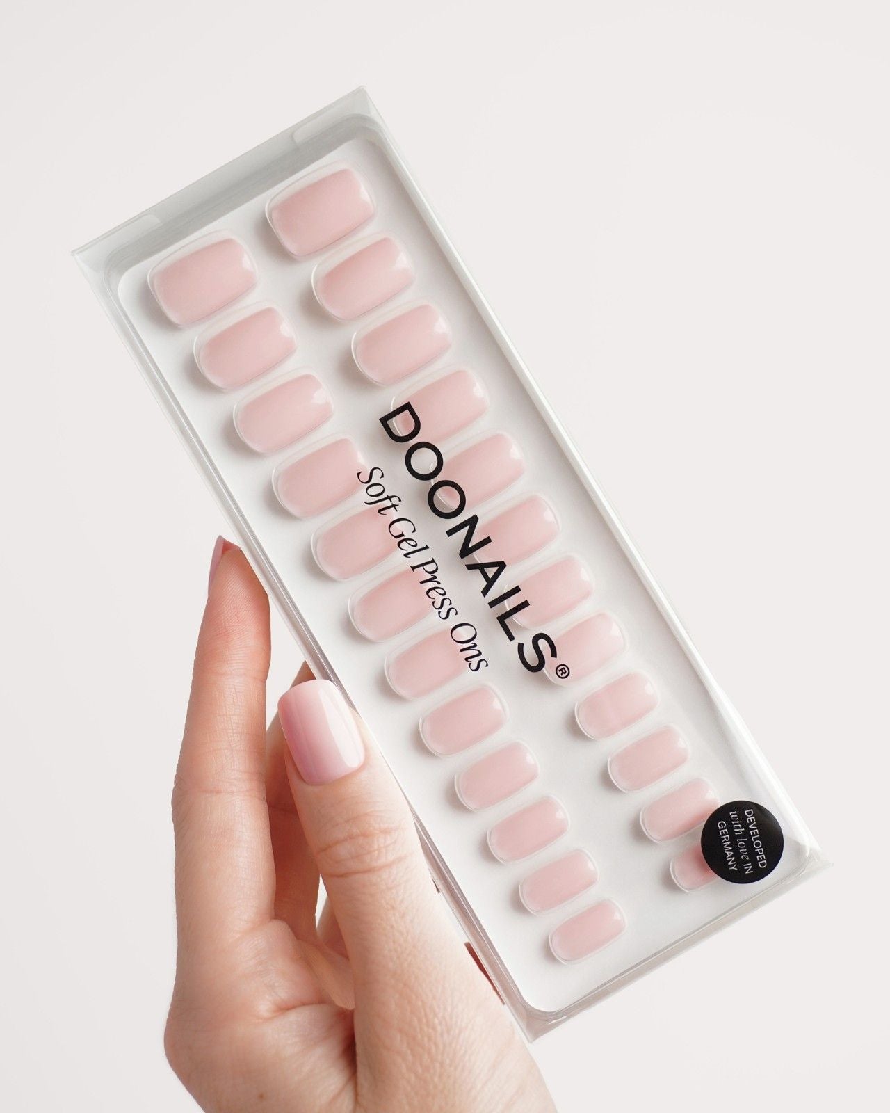 Ballerina Short Square Soft Gel Press Ons