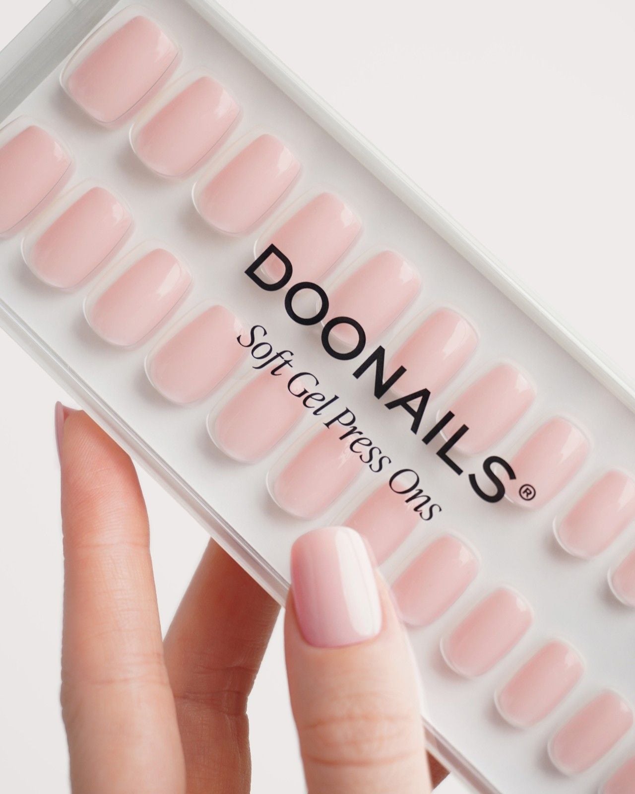 Ballerina Short Square Soft Gel Press Ons