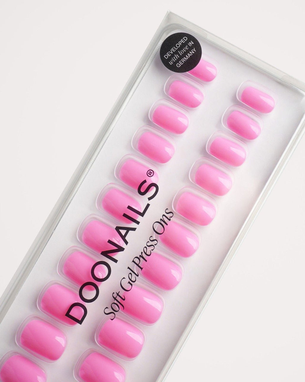 Barbie Girl Extra Short Square Soft Gel Press Ons