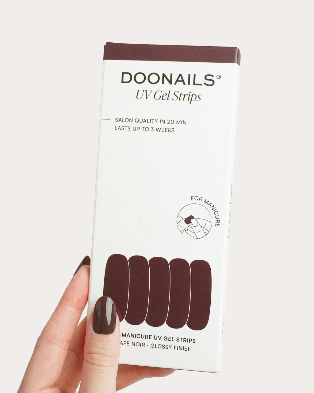 Cafe Noir Gel Strips