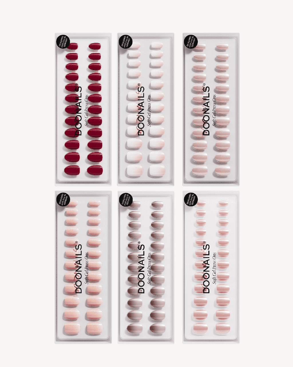 6x Bestseller Designs Bundle - Soft Gel Press Ons