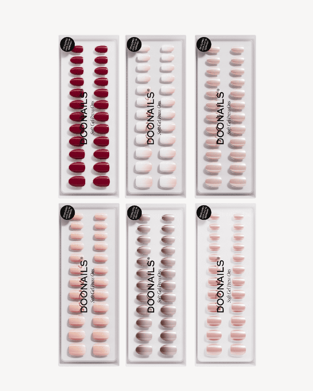 6x Bestseller Designs Bundle - Soft Gel Press Ons