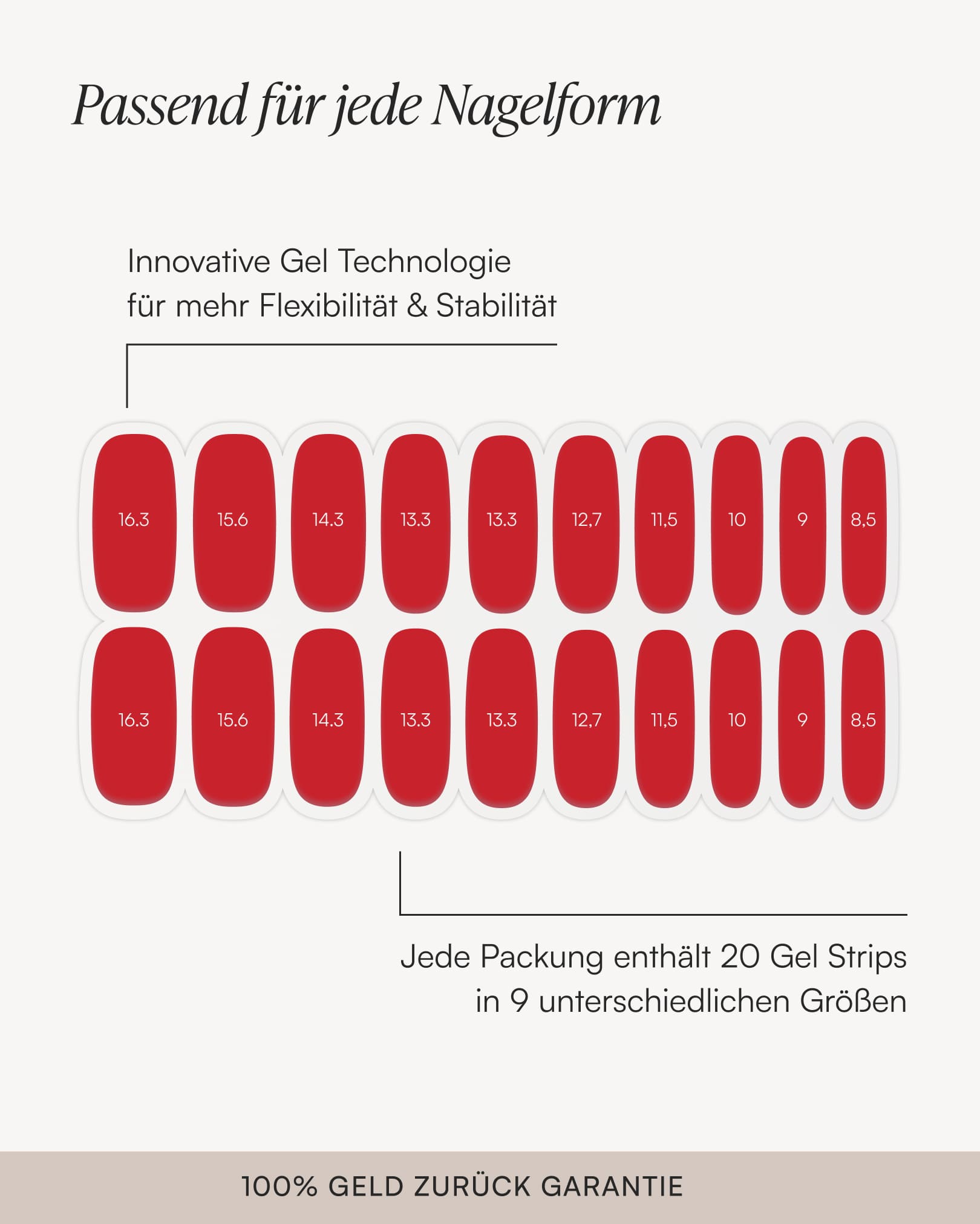 Farben Spar-Bundle - Gel Strips