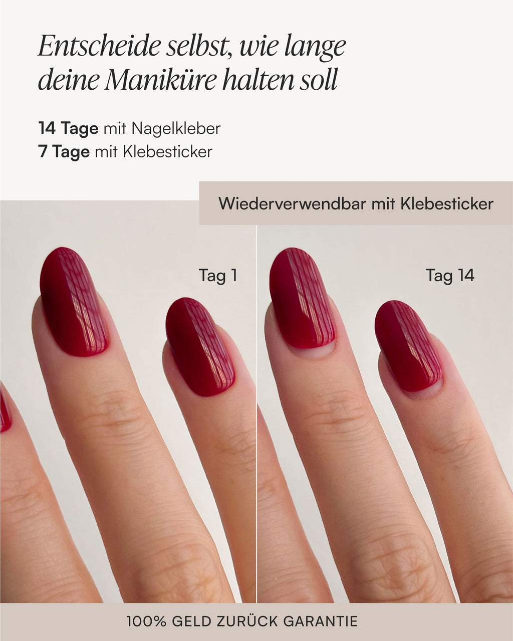 Farben Spar-Bundle - Soft Gel Press Ons